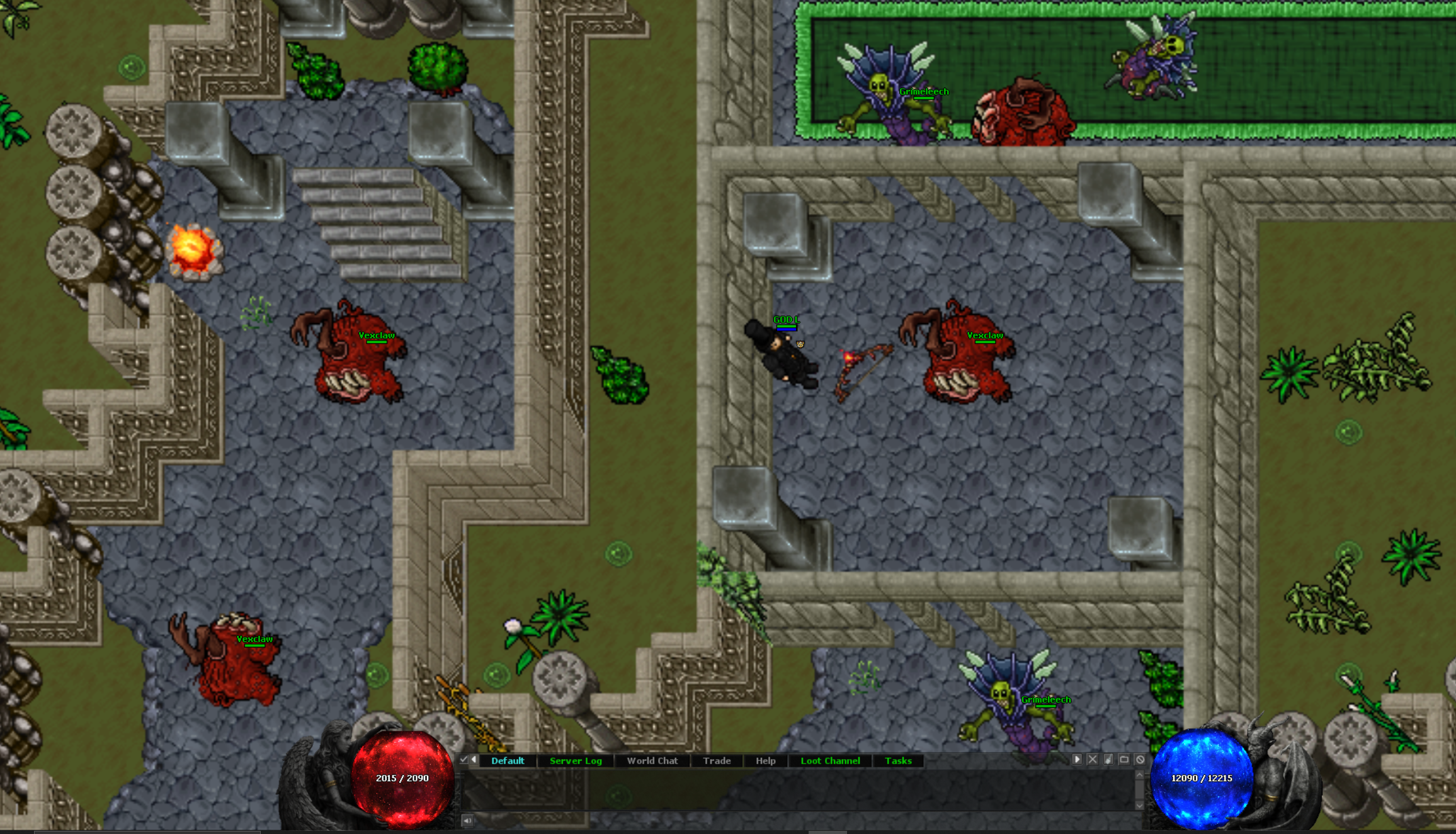 Vexclaw & Grimeleech (Venore Amazon Camp, 200+)